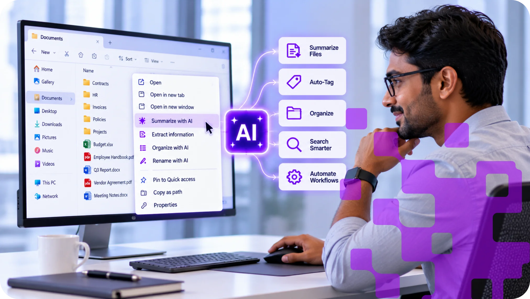 Putting AI into Windows File Explorer: Guide